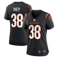 Women's Cincinnati Bengals DJ Ivey Black Team Game Jersey