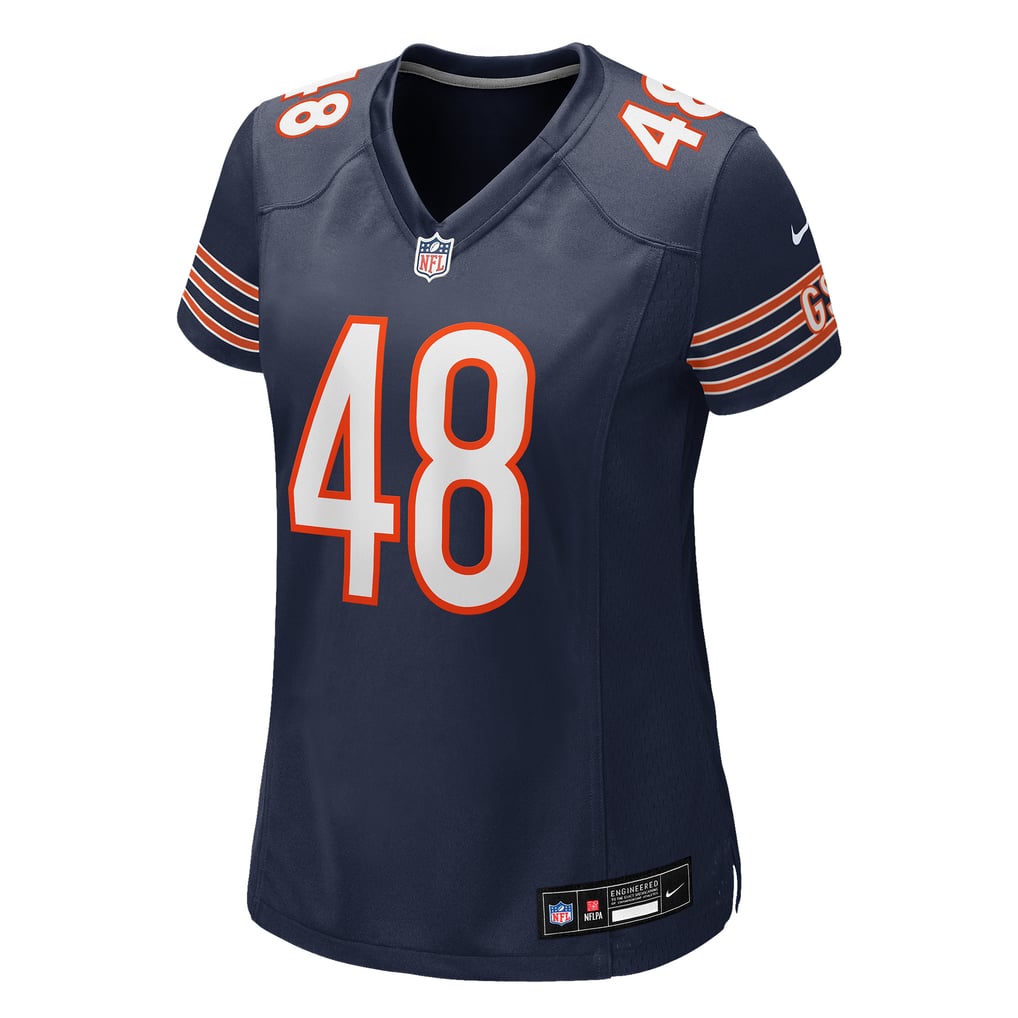 Women's Chicago Bears D'Marco Jackson Navy Team Game Jersey