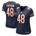 Women's Chicago Bears D'Marco Jackson Navy Team Game Jersey