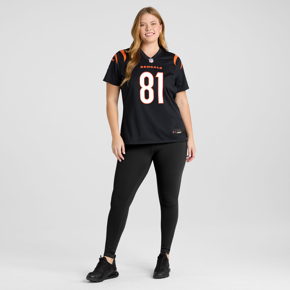 Women's Cincinnati Bengals Dohnte Meyers Black Team Game Jersey