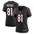 Women's Cincinnati Bengals Dohnte Meyers Black Team Game Jersey