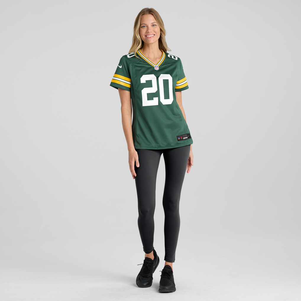Women's Green Bay Packers Domani Jackson Green Team Game Jersey