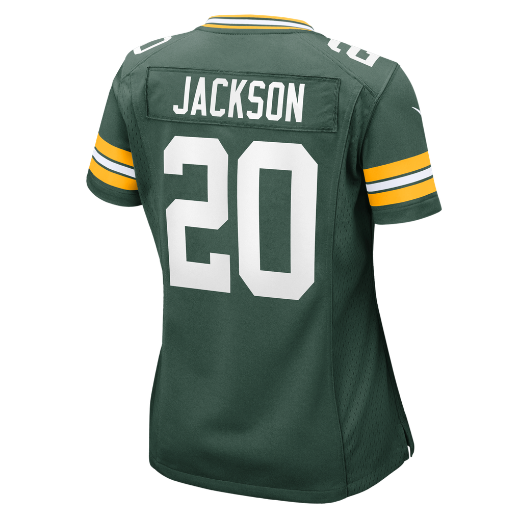 Women's Green Bay Packers Domani Jackson Green Team Game Jersey