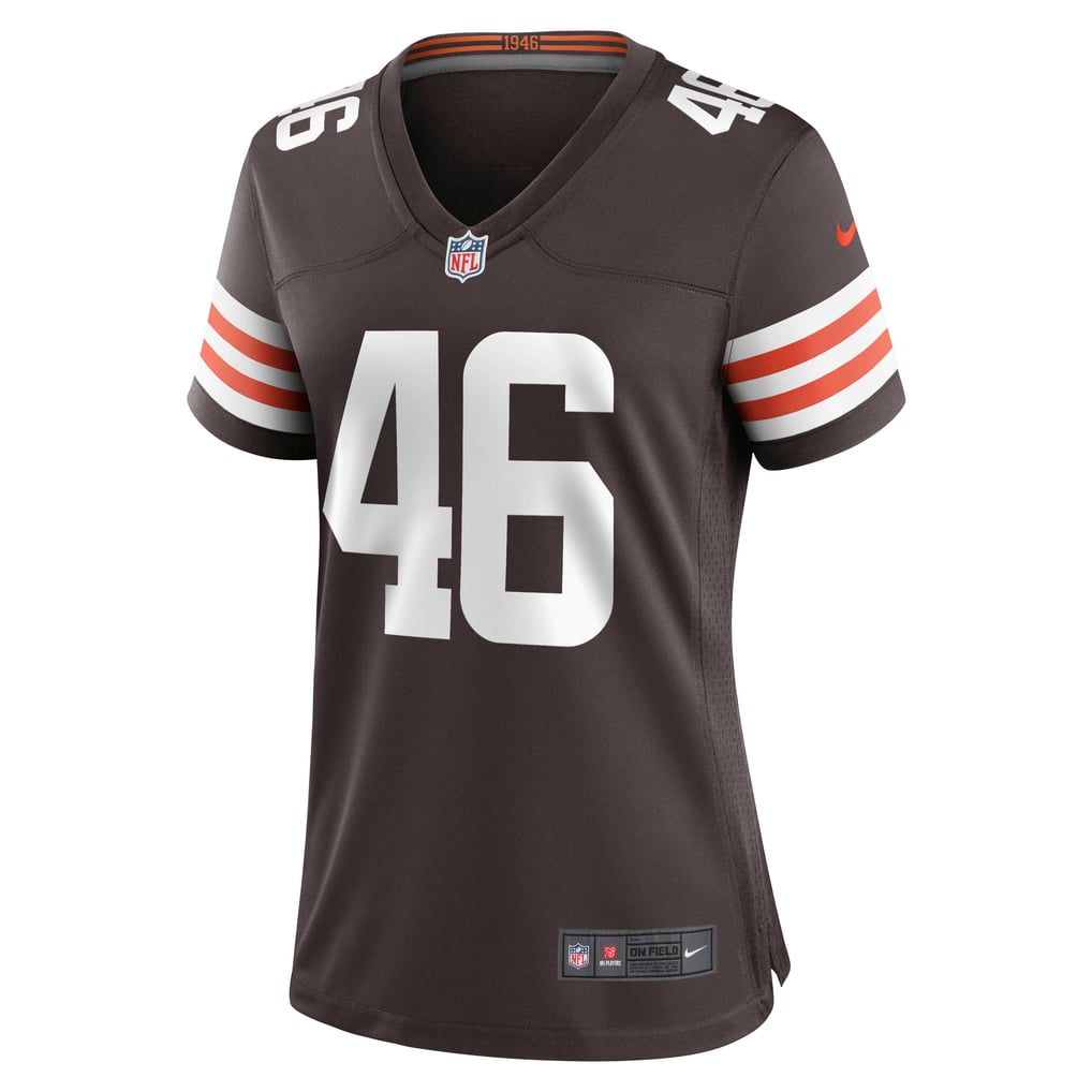 Women's Cleveland Browns Don Fleming Brown Retired Player Jersey