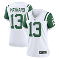 Women's New York Jets Don Maynard White Classic Alternate Retired Player Game Jersey