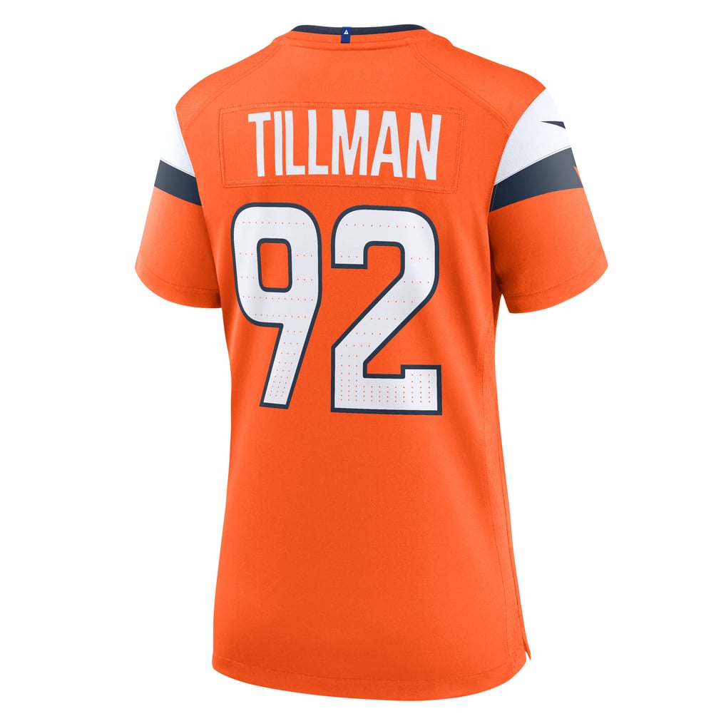 Women's Denver Broncos Dondrea Tillman Orange Team Game Jersey