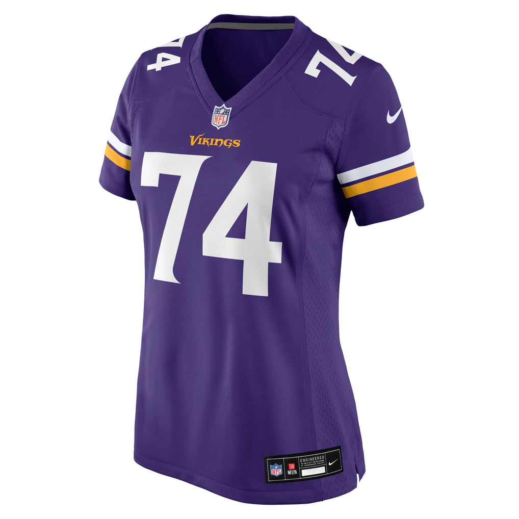 Women's Minnesota Vikings Donovan Jackson Purple Team Game Jersey