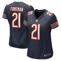 Women's Chicago Bears D'Onta Foreman Navy Game Jersey