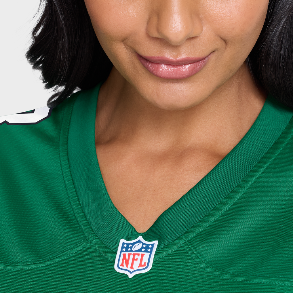Women's Philadelphia Eagles Dontayvion Wicks Kelly Green Alternate Game Jersey