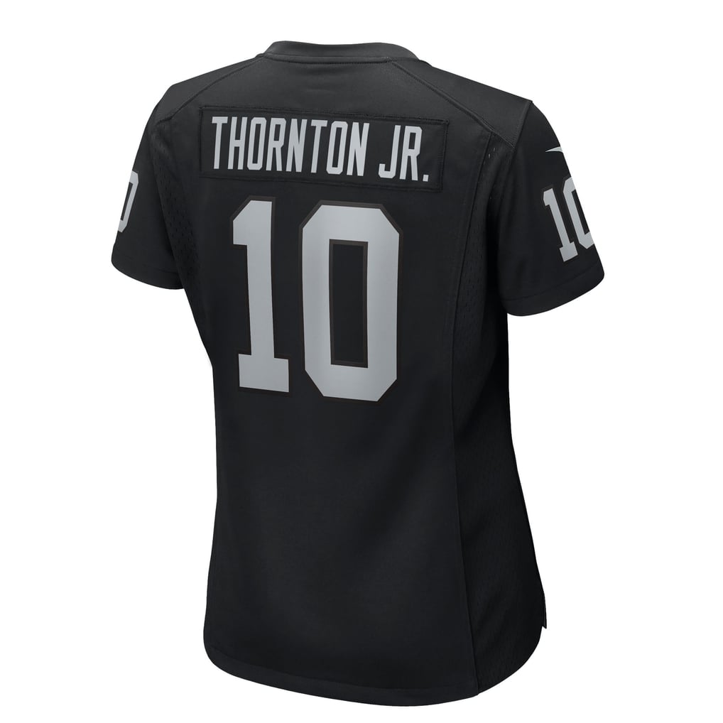 Women's Las Vegas Raiders Dont'e Thornton Jr. Black Team Game Jersey