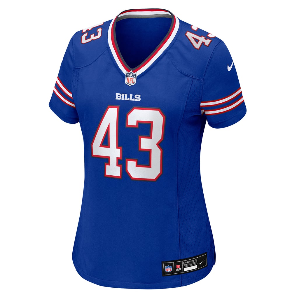 Women's Buffalo Bills Dorian Strong Royal Team Game Jersey