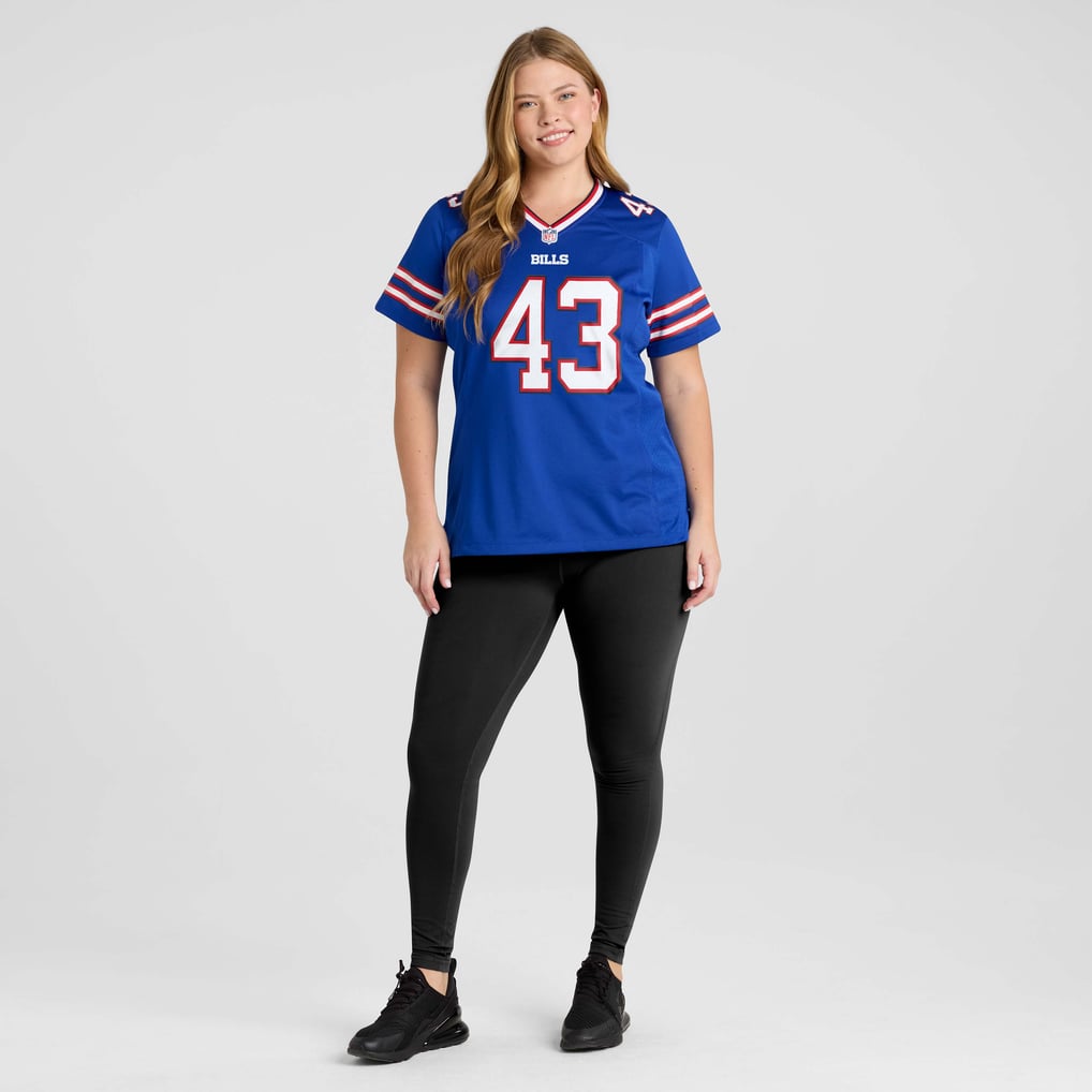 Women's Buffalo Bills Dorian Strong Royal Team Game Jersey