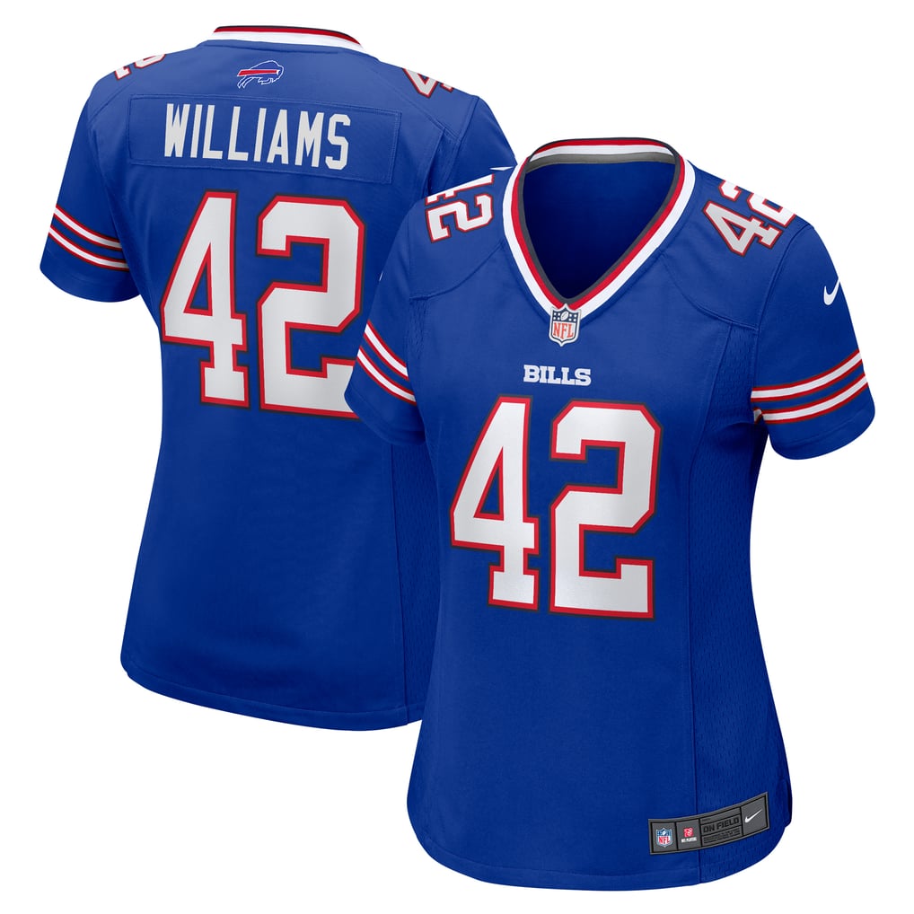 Women's Buffalo Bills Dorian Williams Royal Home Game Jersey