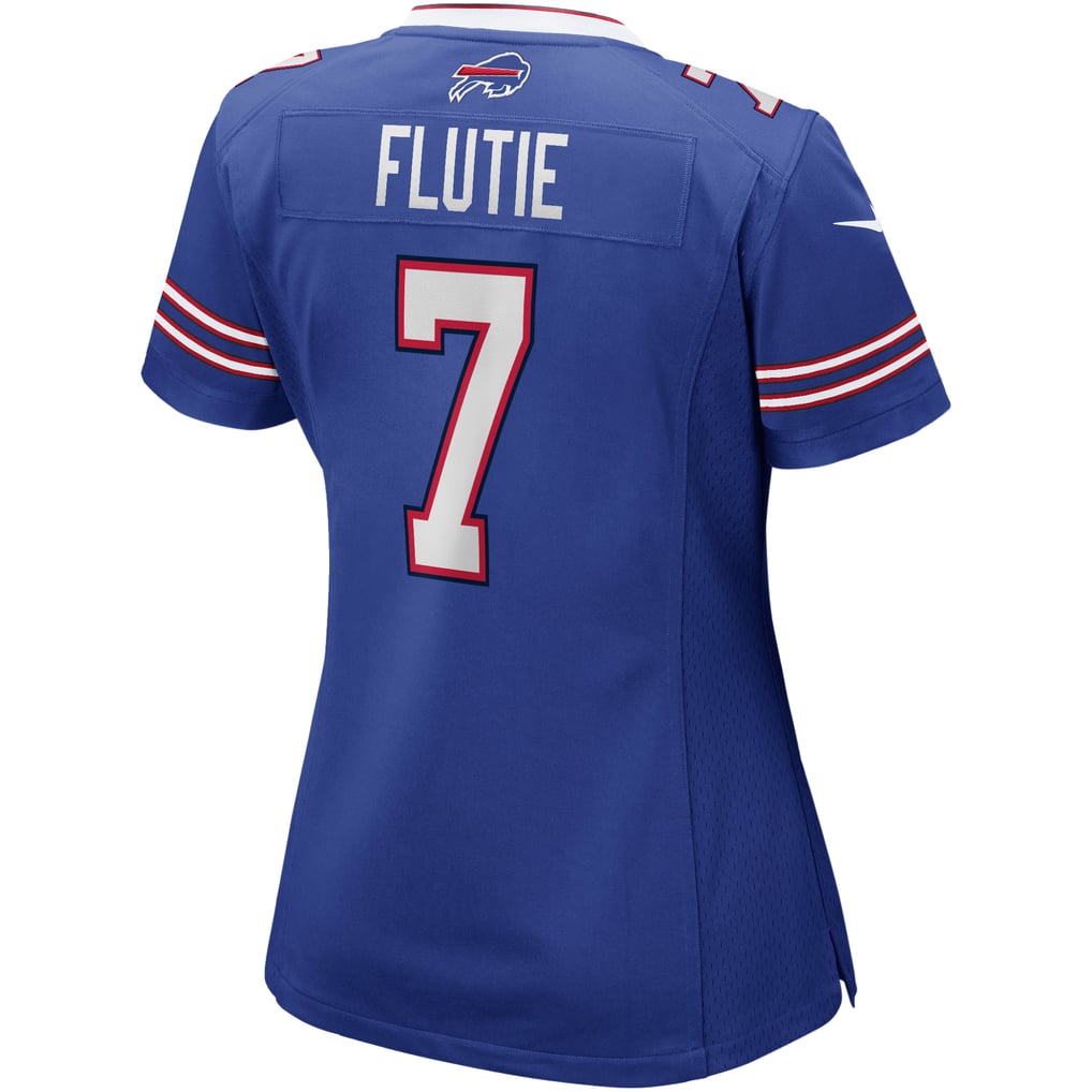 Women's Buffalo Bills Doug Flutie Royal Game Retired Player Jersey