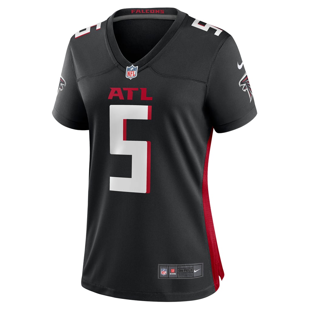 Women's Atlanta Falcons Drake London Black Player Game Jersey
