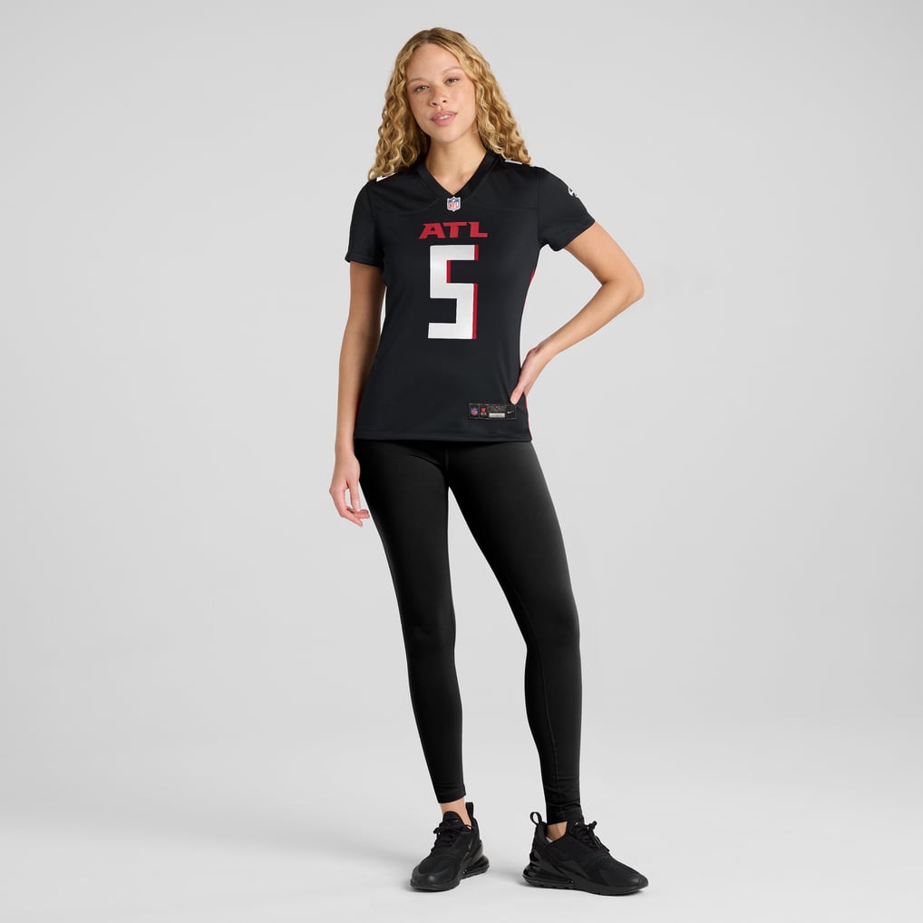 Women's Atlanta Falcons Drake London Black Player Game Jersey