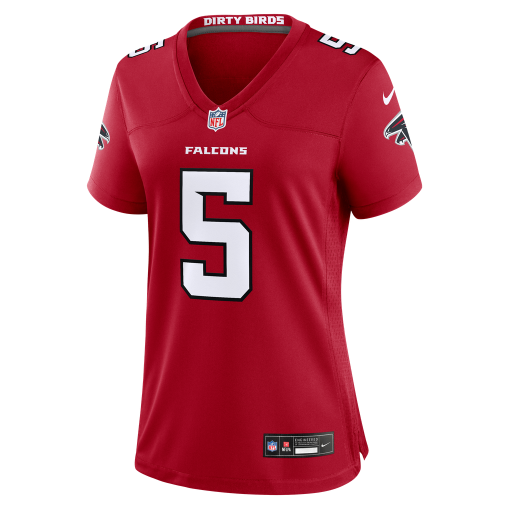 Women's Atlanta Falcons Drake London Red Game Jersey
