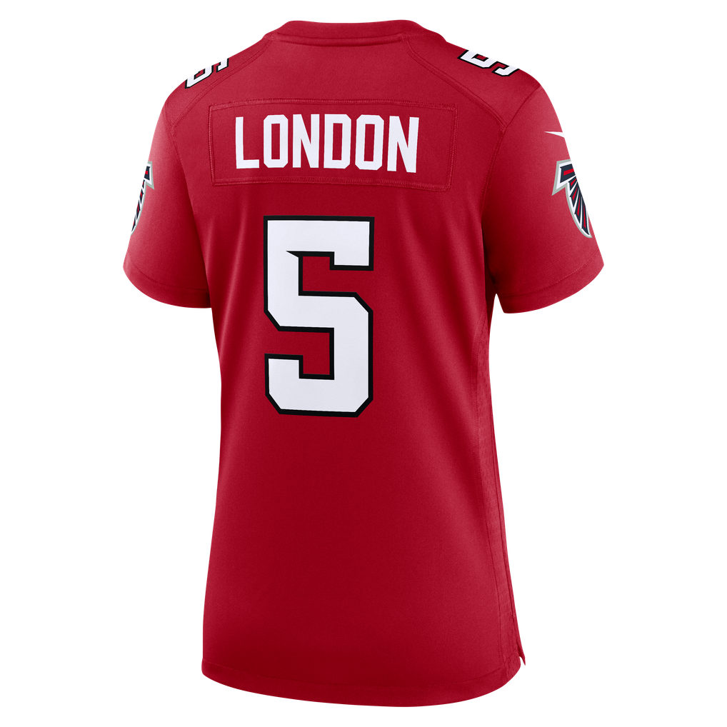 Women's Atlanta Falcons Drake London Red Game Jersey