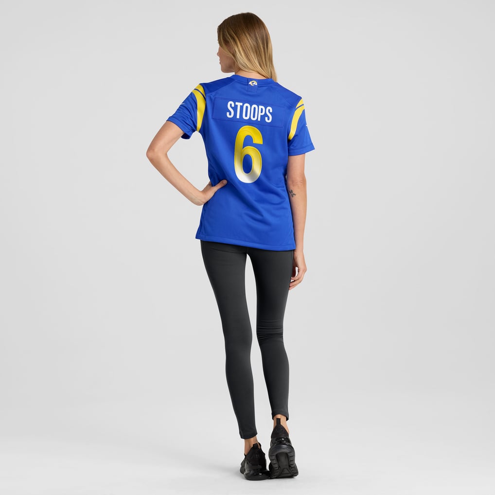 Women's Los Angeles Rams Drake Stoops Royal Game Jersey