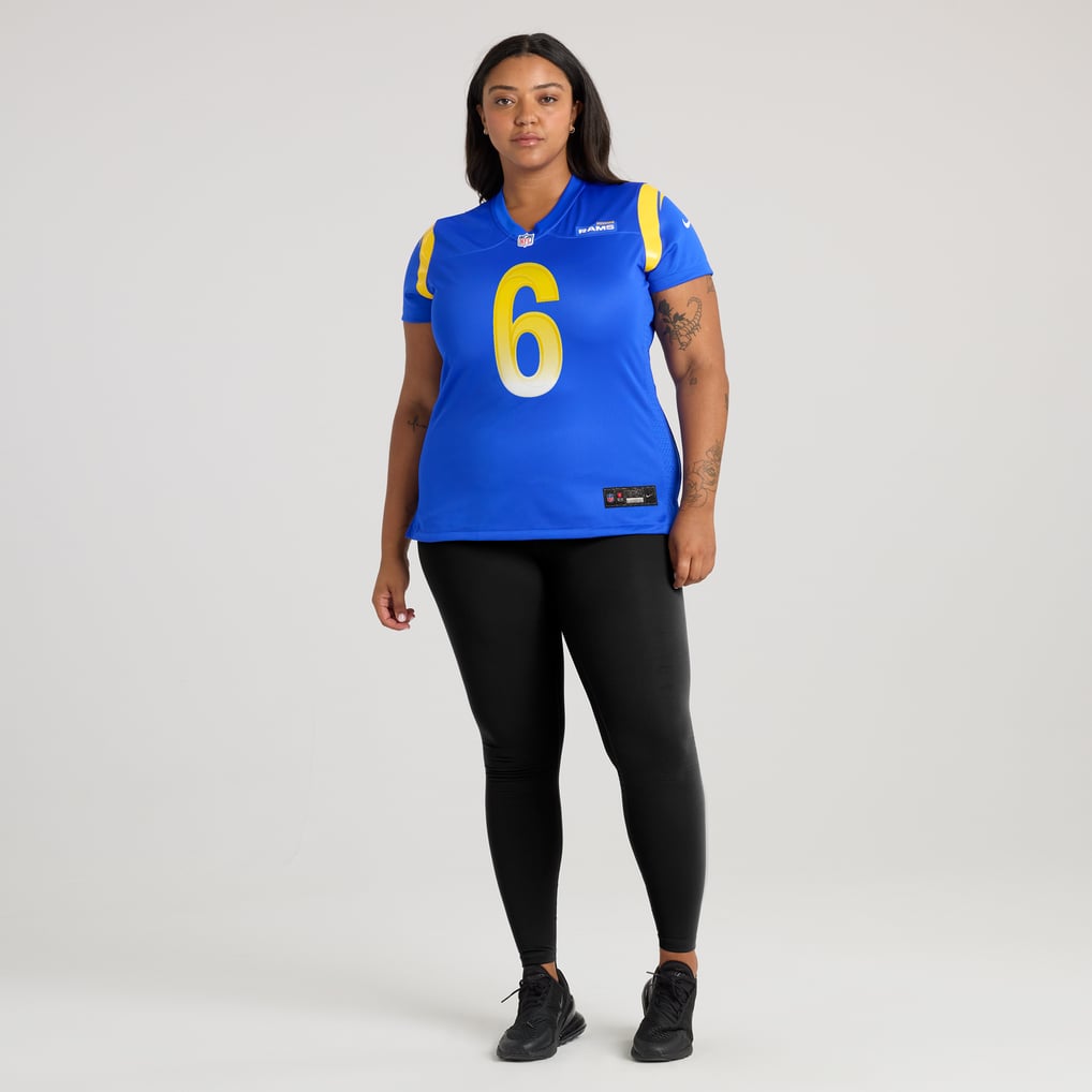 Women's Los Angeles Rams Drake Stoops Royal Game Jersey