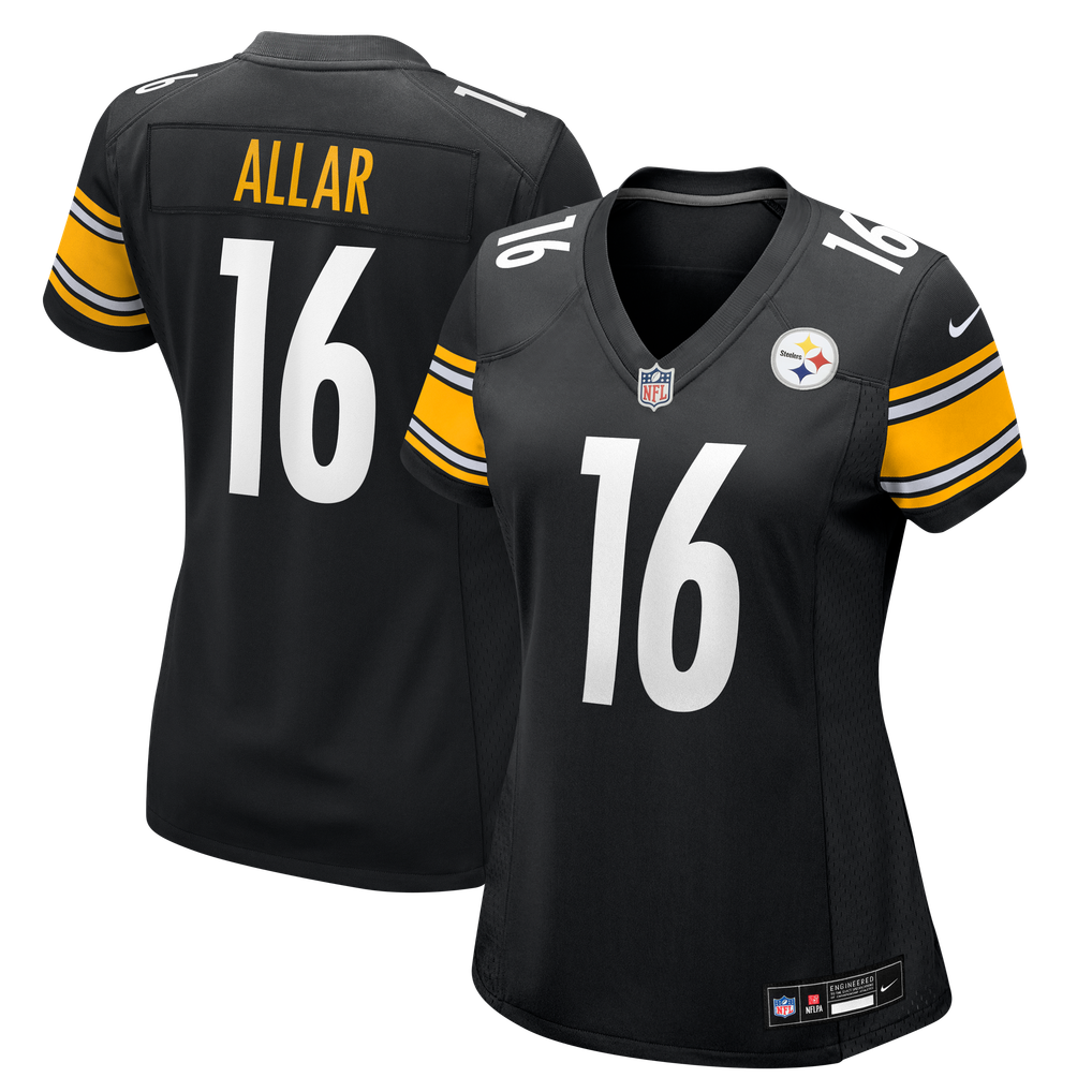 Women's Pittsburgh Steelers Drew Allar Black Team Game Jersey