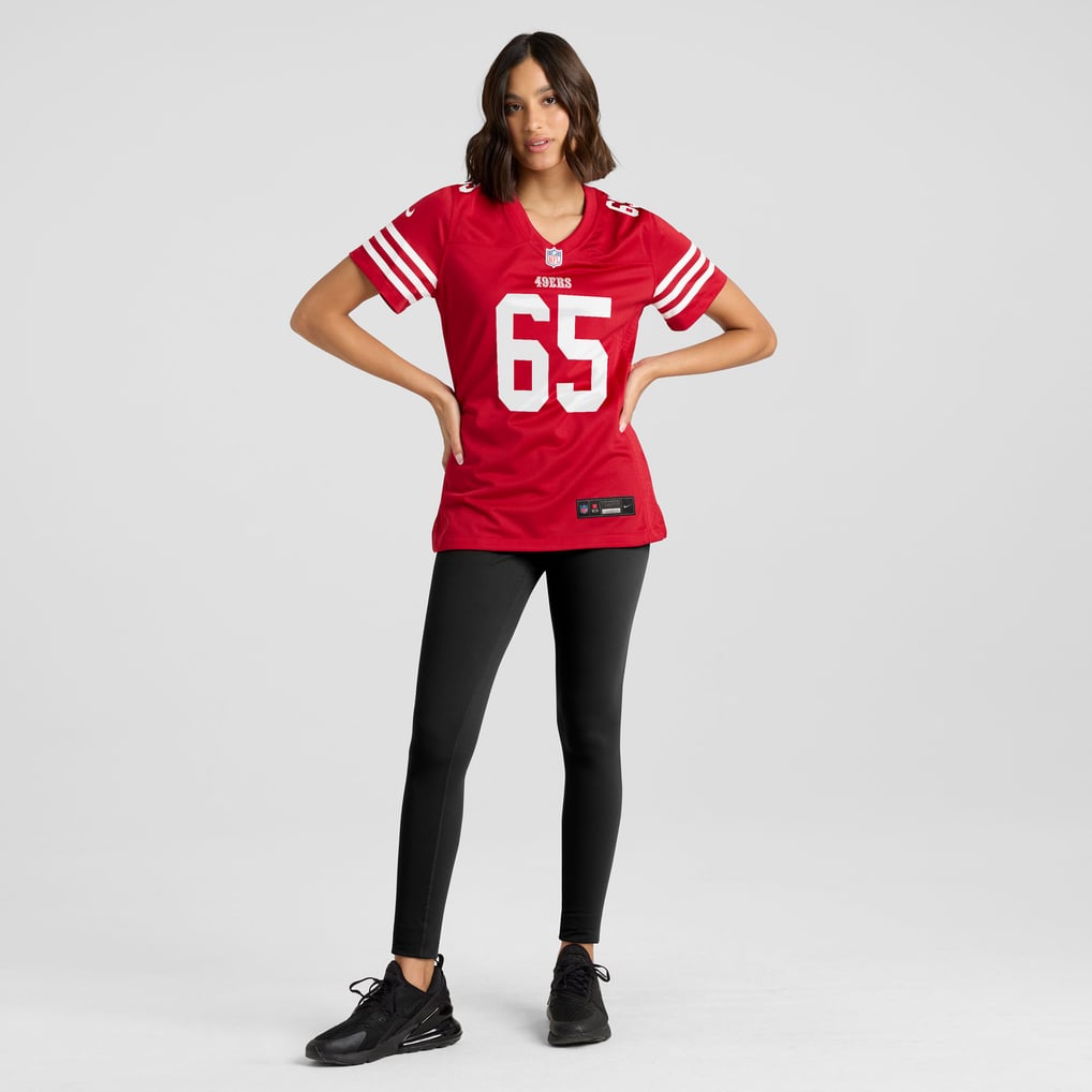 Women's San Francisco 49ers Drew Moss Scarlet Team Game Jersey