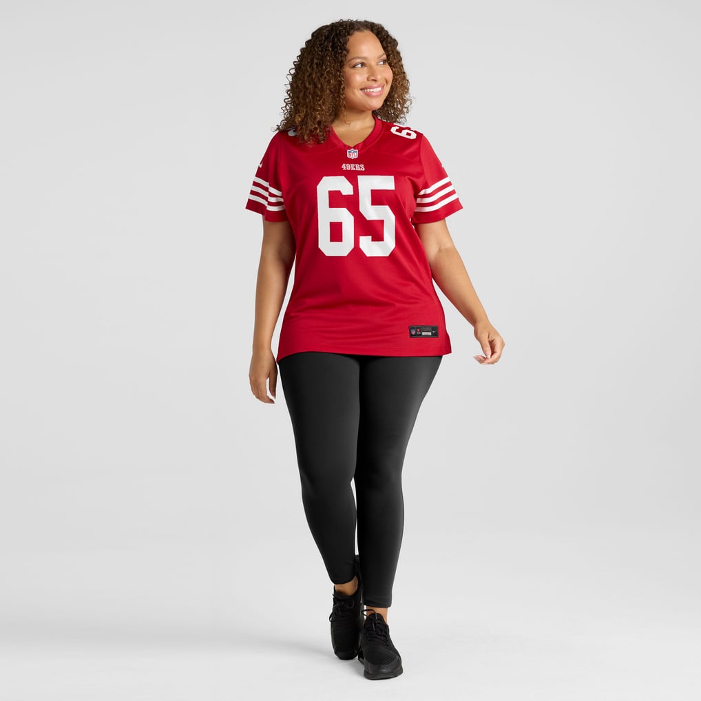 Women's San Francisco 49ers Drew Moss Scarlet Team Game Jersey