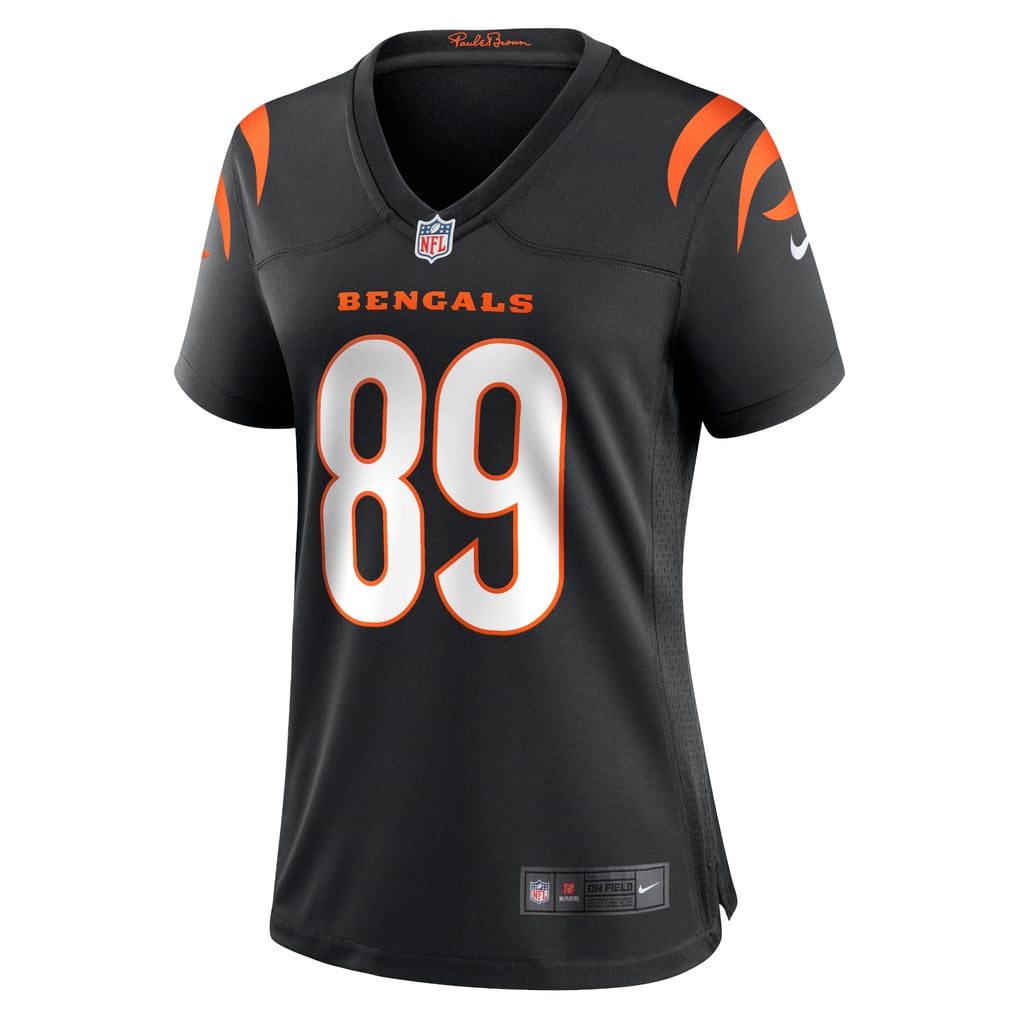 Women's Cincinnati Bengals Drew Sample Black Game Jersey