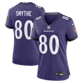 Women's Baltimore Ravens Durham Smythe Purple Team Game Jersey