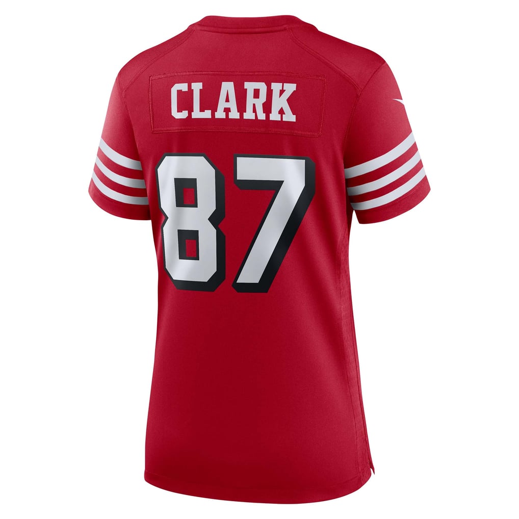 Women's San Francisco 49ers Dwight Clark Scarlet Alternate Game Jersey