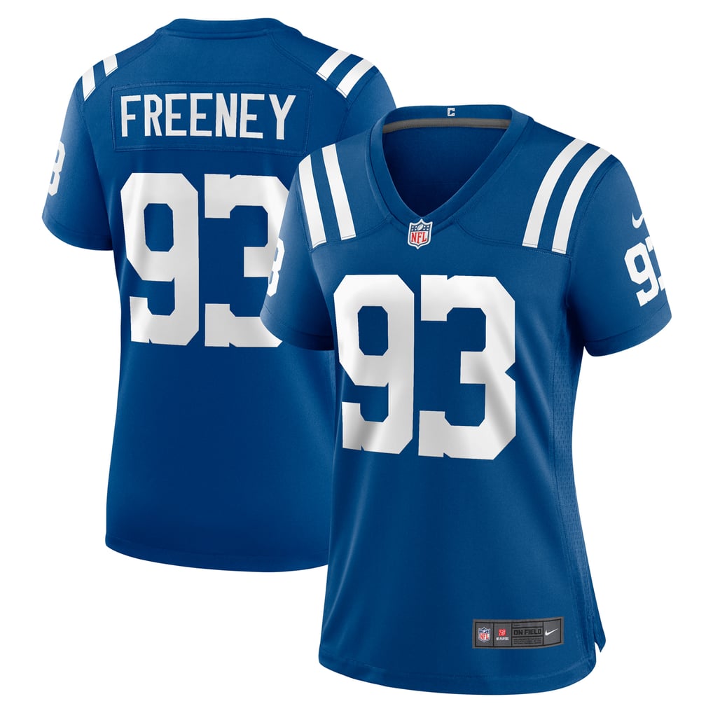 Women's Indianapolis Colts Dwight Freeney Royal Team Retired Player Game Jersey