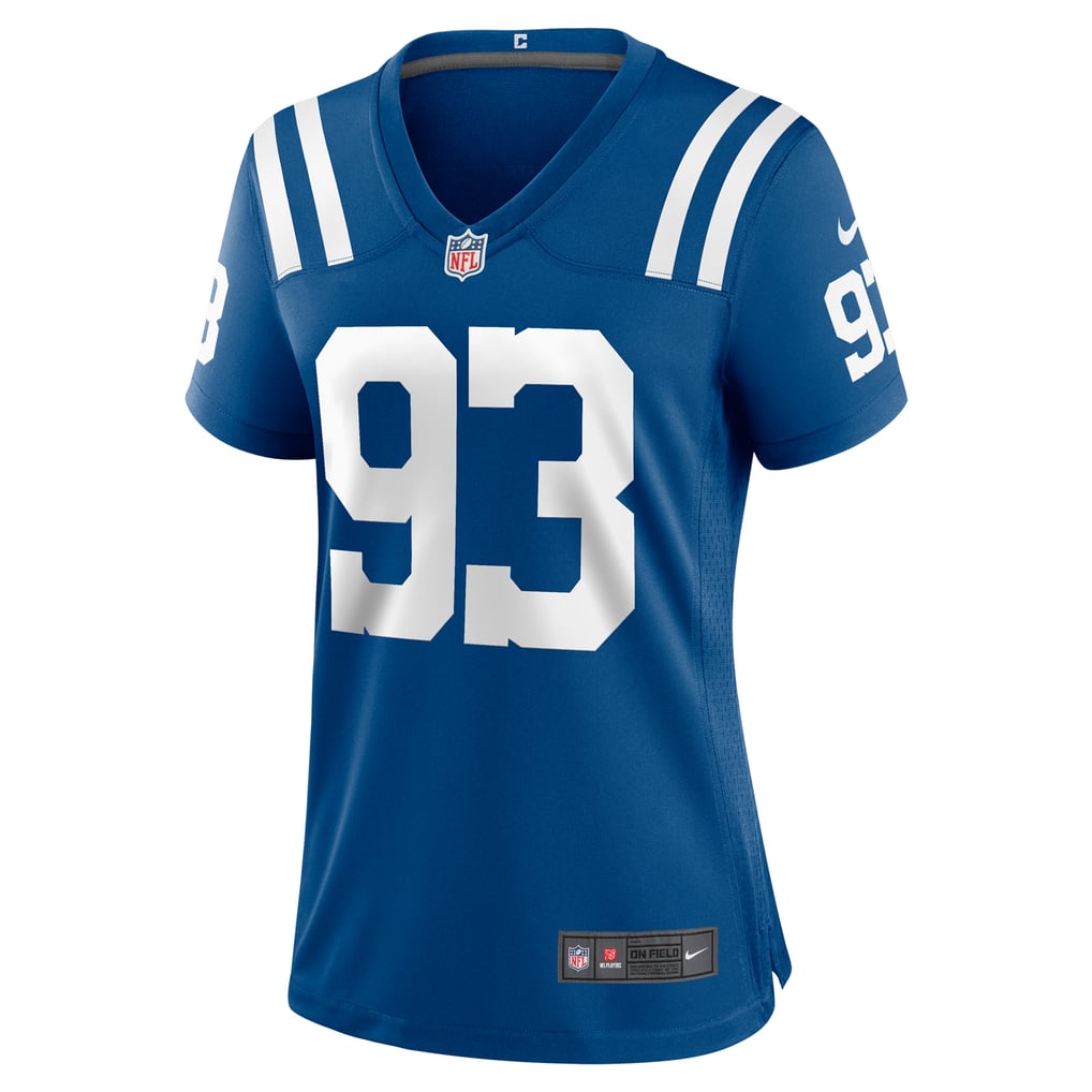 Women's Indianapolis Colts Dwight Freeney Royal Team Retired Player Game Jersey