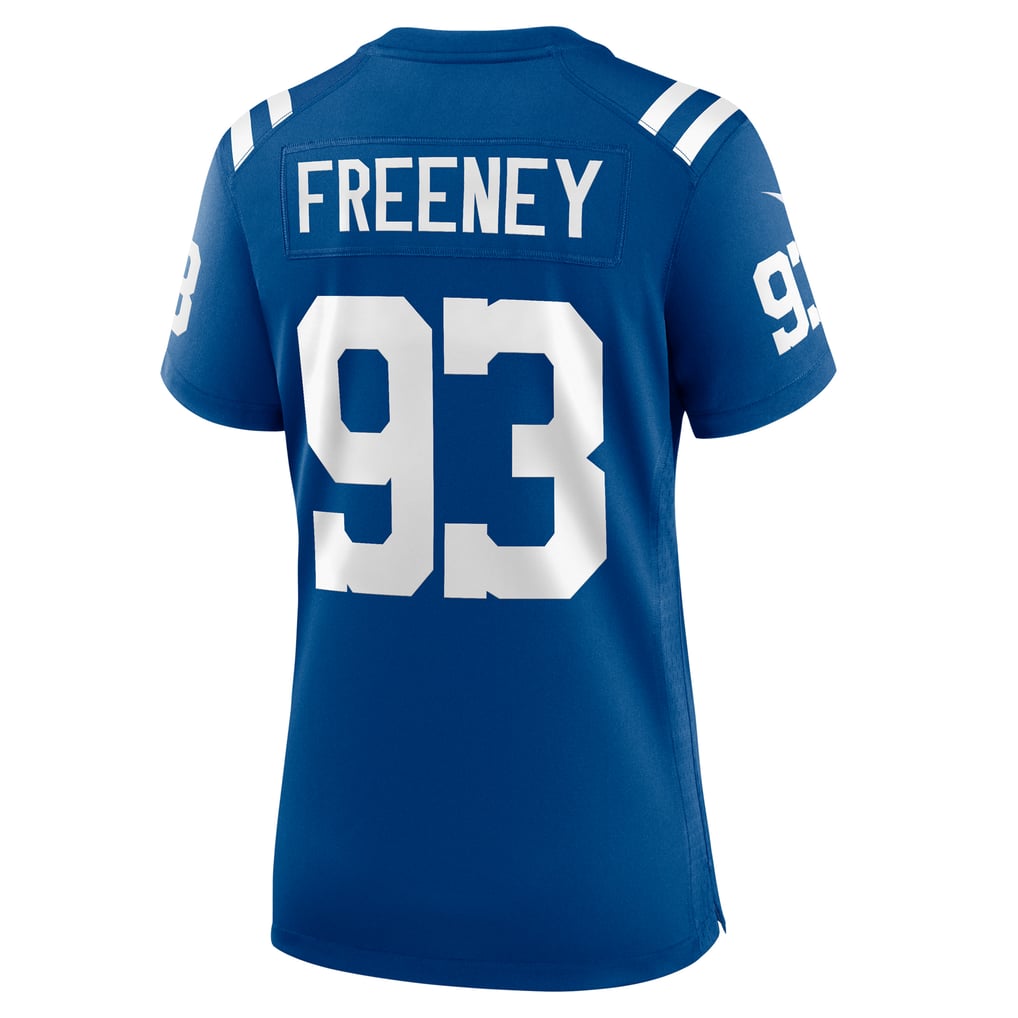 Women's Indianapolis Colts Dwight Freeney Royal Team Retired Player Game Jersey