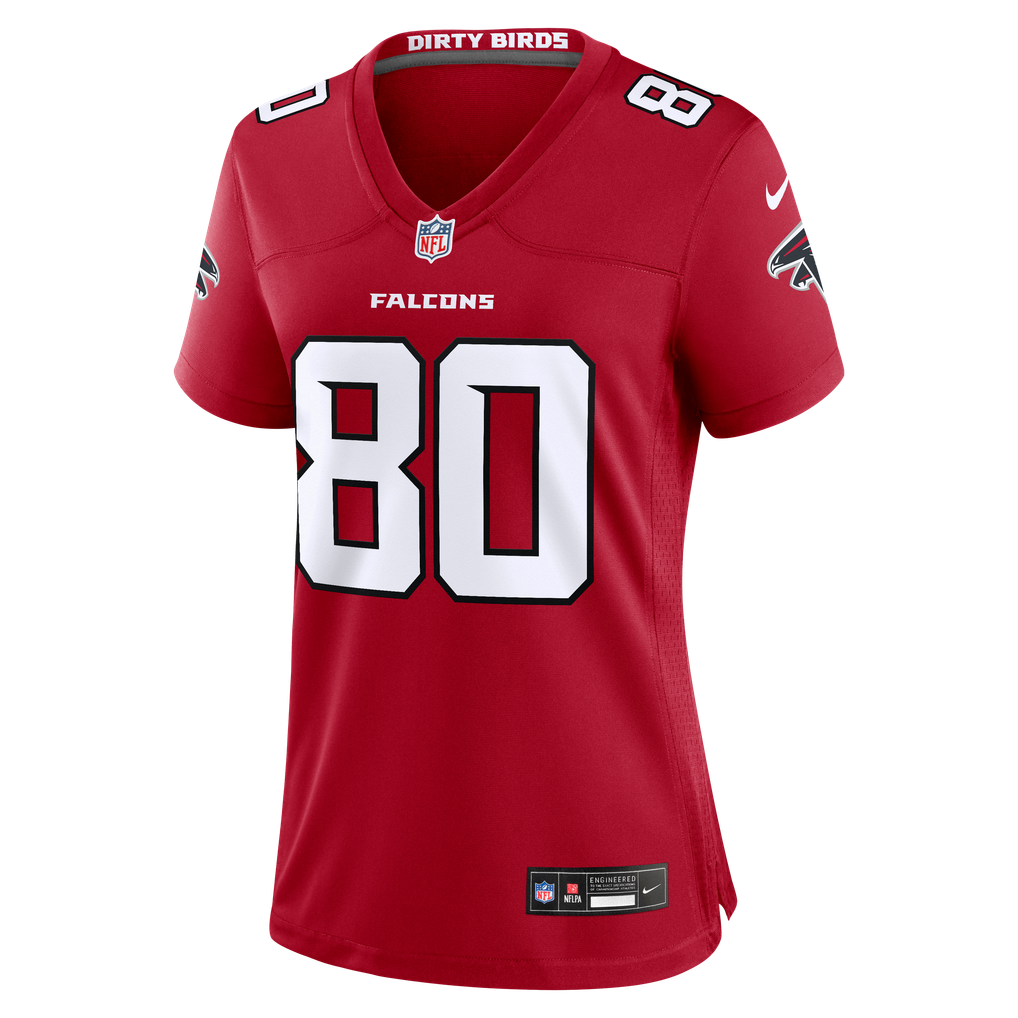 Women's Atlanta Falcons Dylan Drummond Red Team Game Jersey