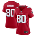 Women's Atlanta Falcons Dylan Drummond Red Team Game Jersey