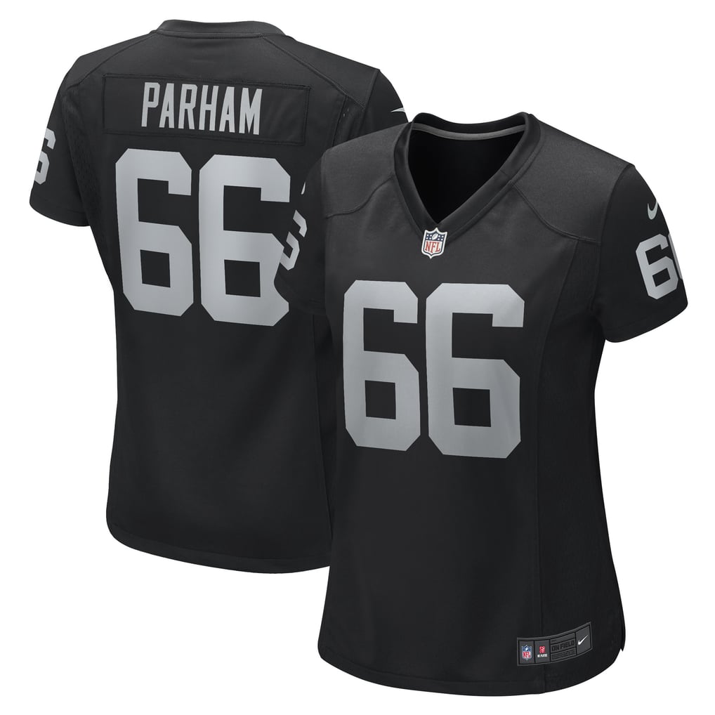 Women's Las Vegas Raiders Dylan Parham Black Game Player Jersey