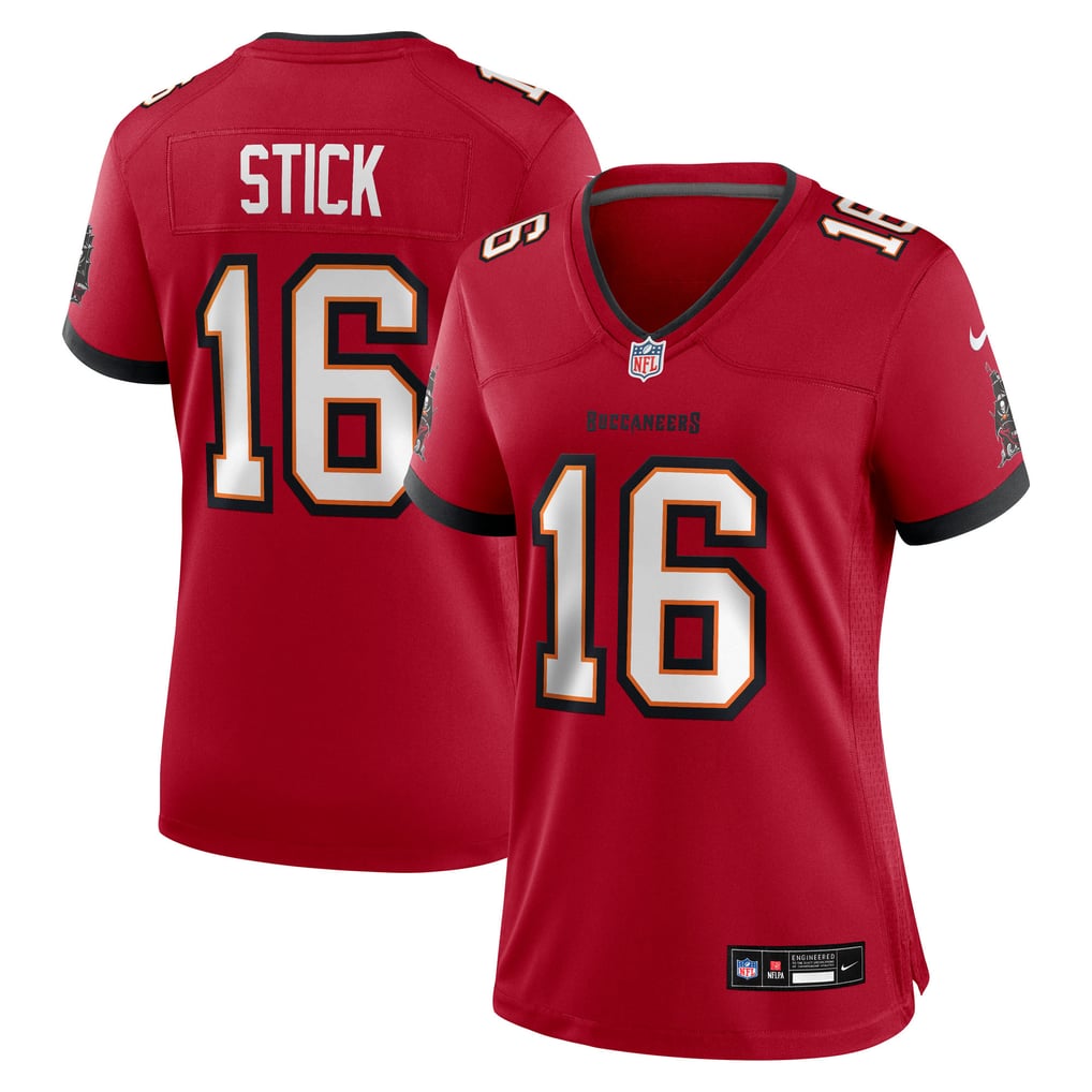 Women's Tampa Bay Buccaneers Easton Stick Red Team Game Jersey