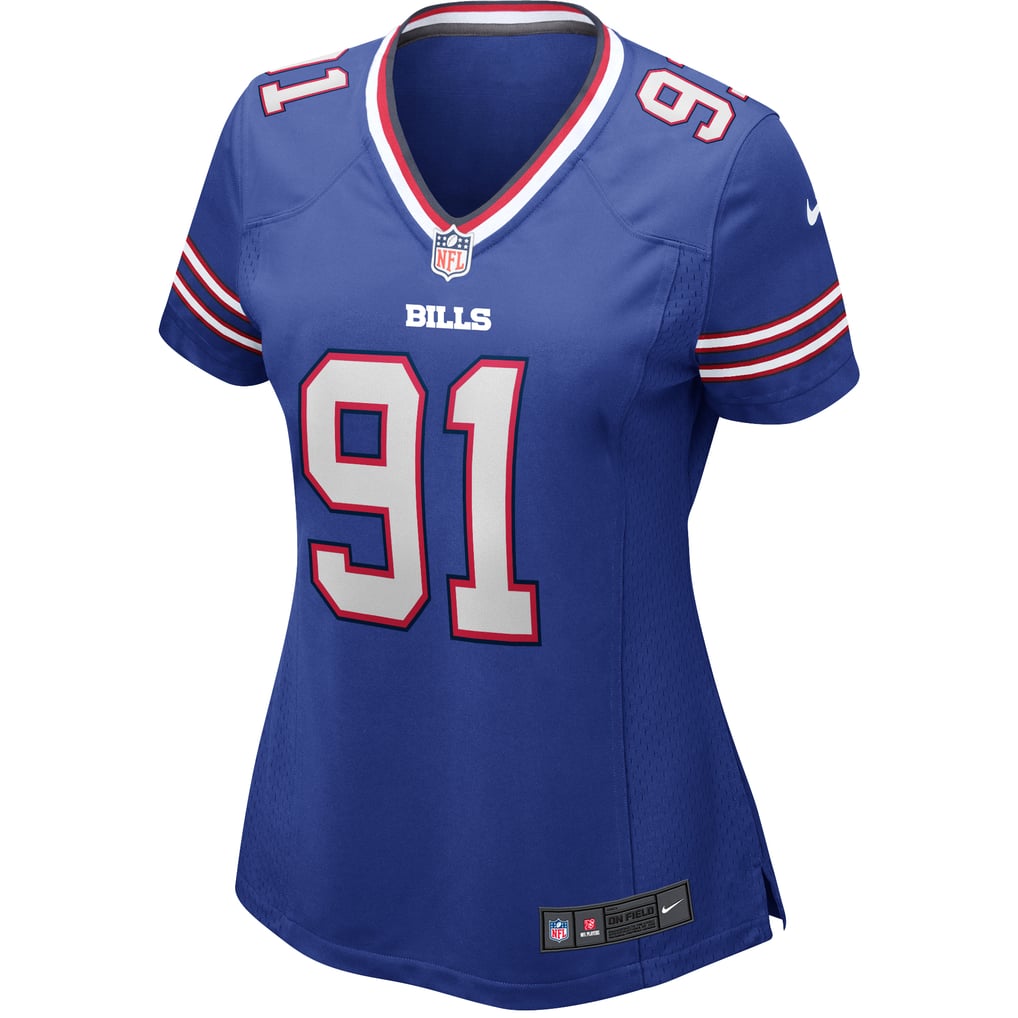 Women's Ed Oliver Royal Buffalo Bills Game Jersey
