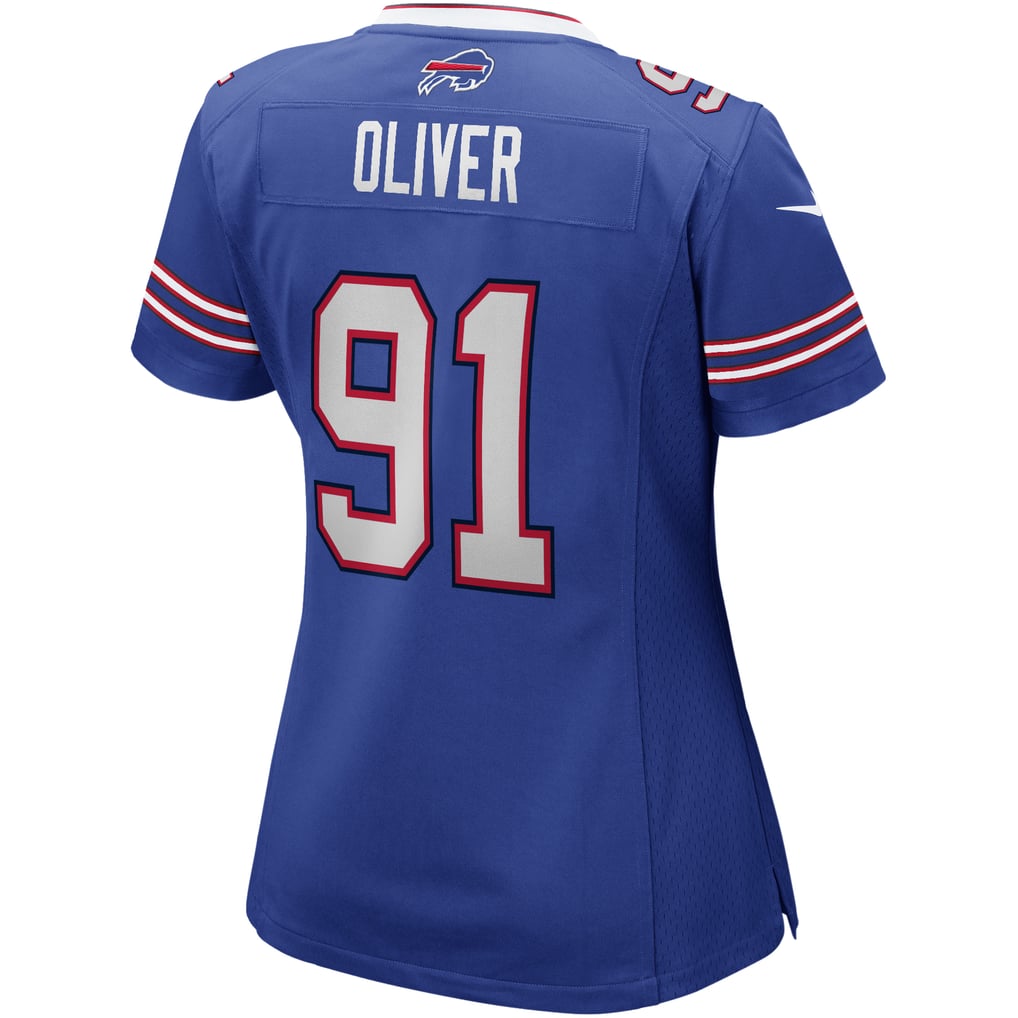 Women's Ed Oliver Royal Buffalo Bills Game Jersey