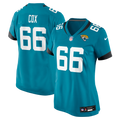 Women's Jacksonville Jaguars Eli Cox Teal Team Game Jersey