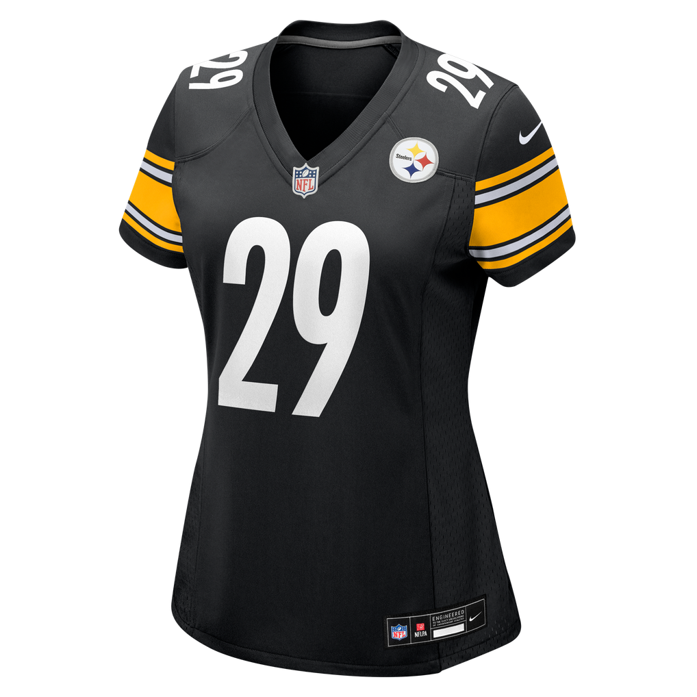 Women's Pittsburgh Steelers Eli Heidenreich Black Team Game Jersey
