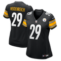 Women's Pittsburgh Steelers Eli Heidenreich Black Team Game Jersey