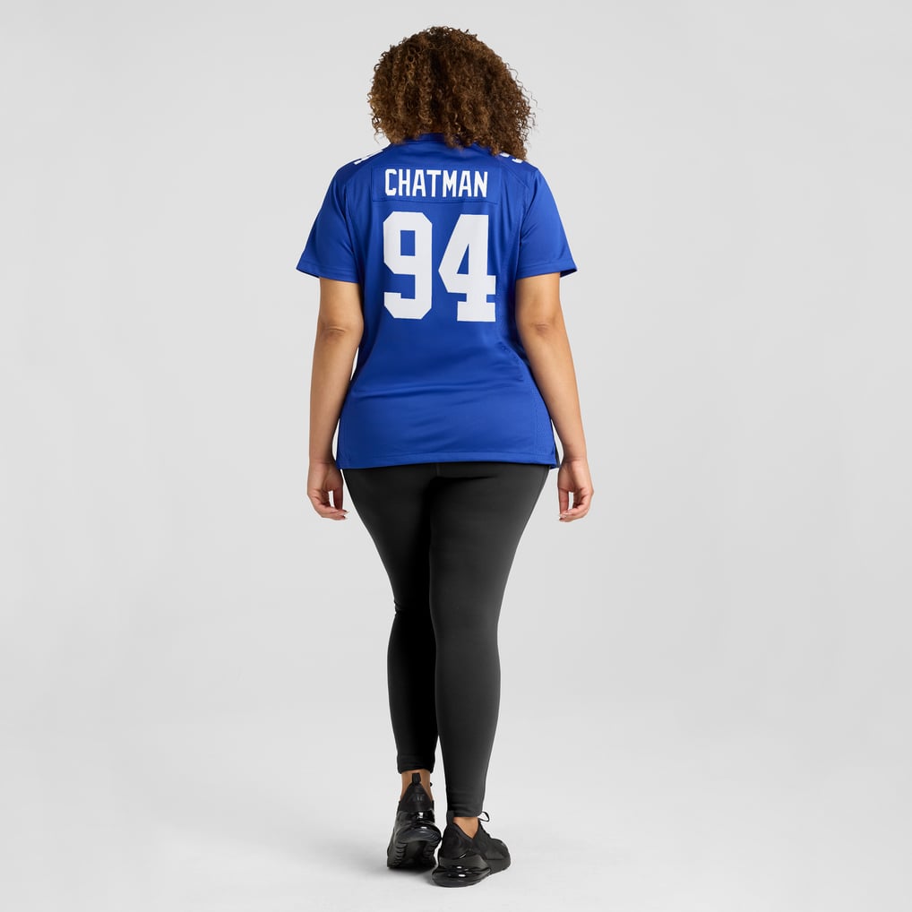 Women's New York Giants Elijah Chatman Royal Game Jersey