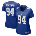 Women's New York Giants Elijah Chatman Royal Game Jersey