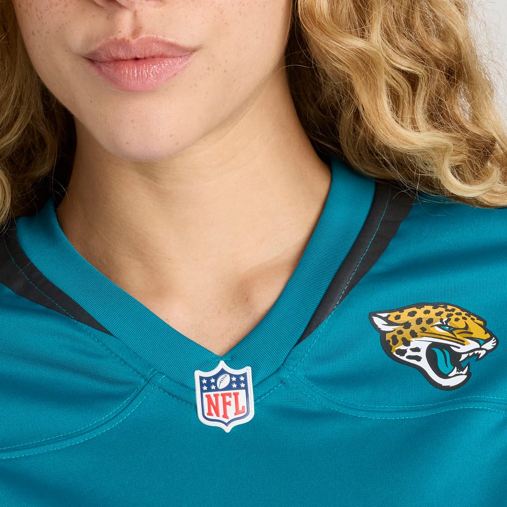 Women's Jacksonville Jaguars Elijah Cooks Teal Team Game Jersey