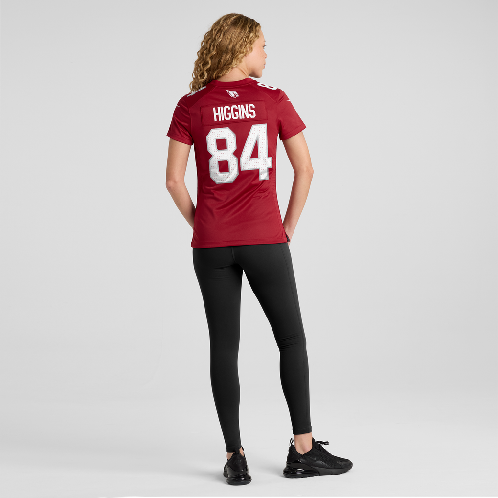 Women's Arizona Cardinals Elijah Higgins Cardinal Team Game Jersey