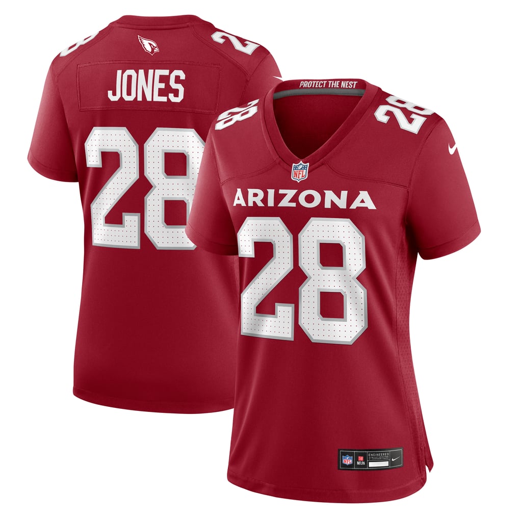 Women's Arizona Cardinals Elijah Jones Cardinal Game Jersey