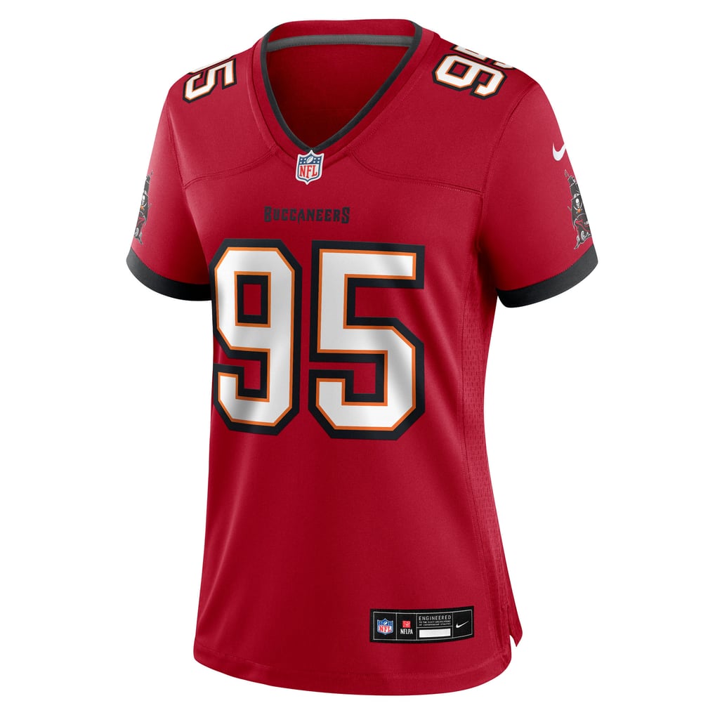 Women's Tampa Bay Buccaneers Elijah Roberts Red Team Game Jersey