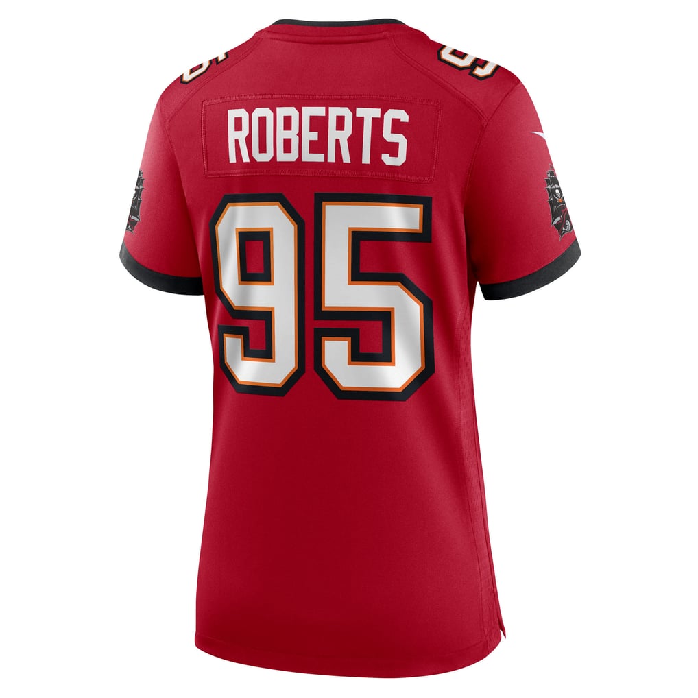 Women's Tampa Bay Buccaneers Elijah Roberts Red Team Game Jersey