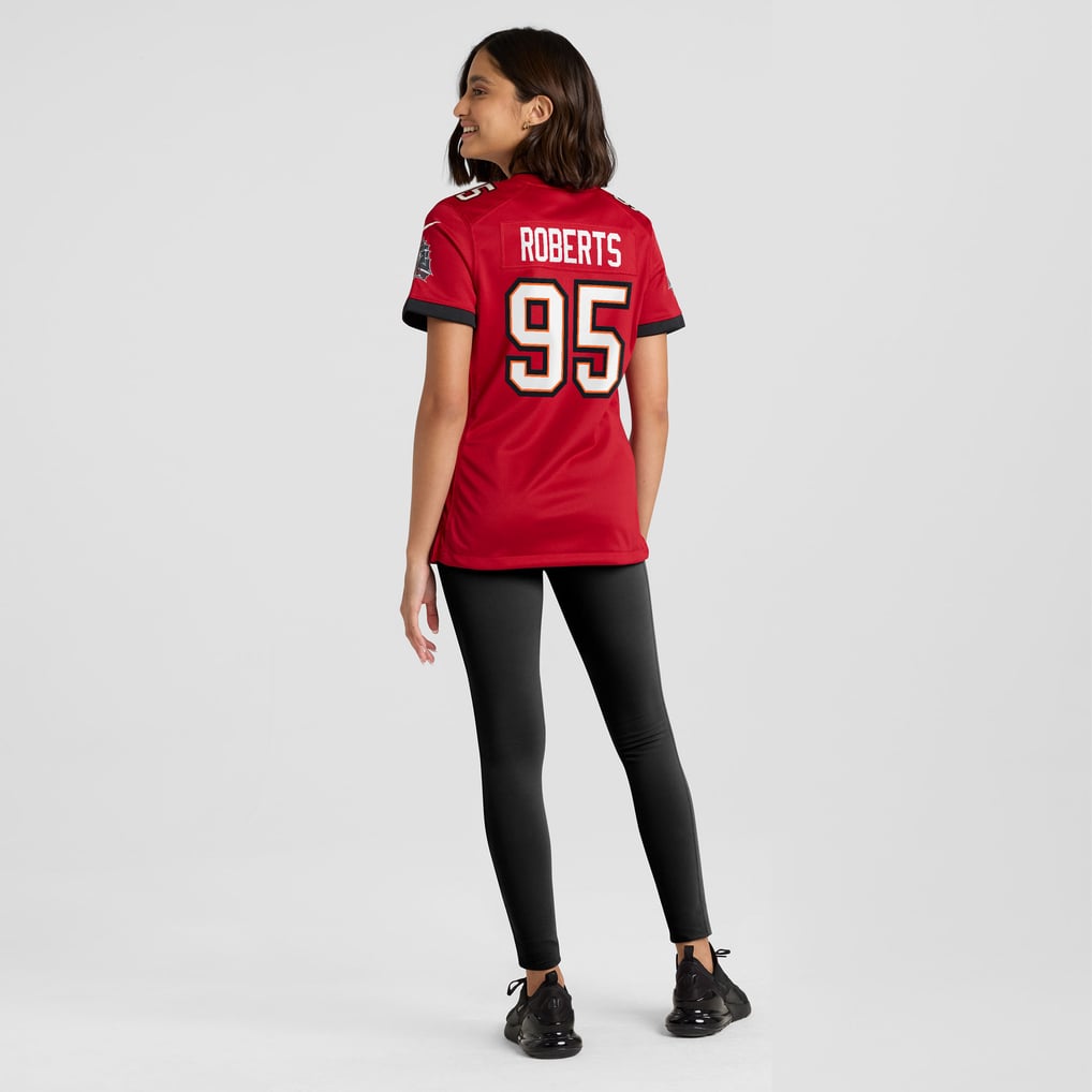 Women's Tampa Bay Buccaneers Elijah Roberts Red Team Game Jersey